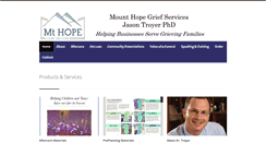 Desktop Screenshot of mthopegrief.com